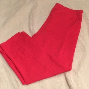 *Never worn* Bright coral workout pants